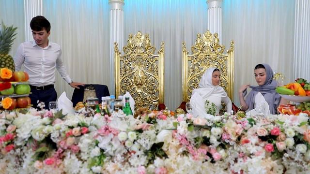 Свадьба Рамазана и Саиды 18 августа вход молодых в зал смотреть онлайн