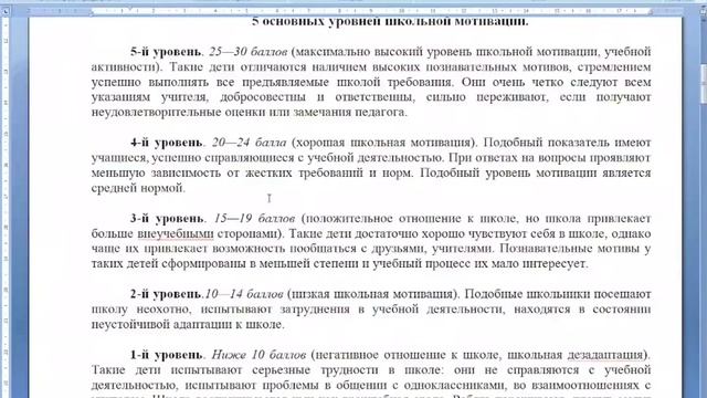 Об обследовании пятиклассников с целью изучения уровня адаптации смотреть онлайн