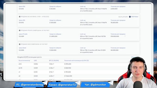 IGO KingdomX Обзор игры P2E перед Public Sale на GameStarter и DAO Maker | Стоит ли покупать ? смотреть онлайн