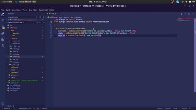54. Curso Django2: Usuario Personalizado - Modelo смотреть онлайн