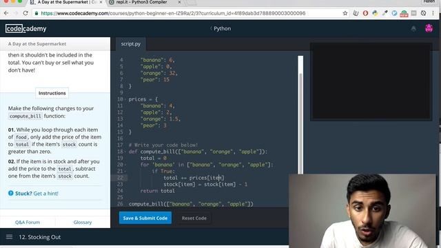 Codecademy - Python: Tutorial #11 смотреть онлайн
