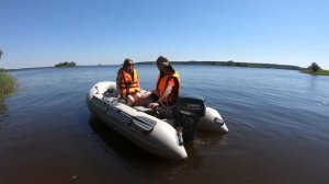 X-RIVER Rocky 355 Лодка ПВХ. Подробный честный обзор.