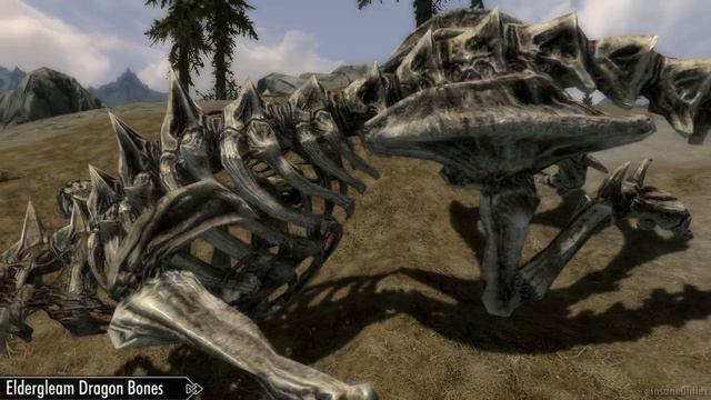 Skyrim Mod Feature: Improved Glowdust and Eldergleam Dragon Bones смотреть онлайн