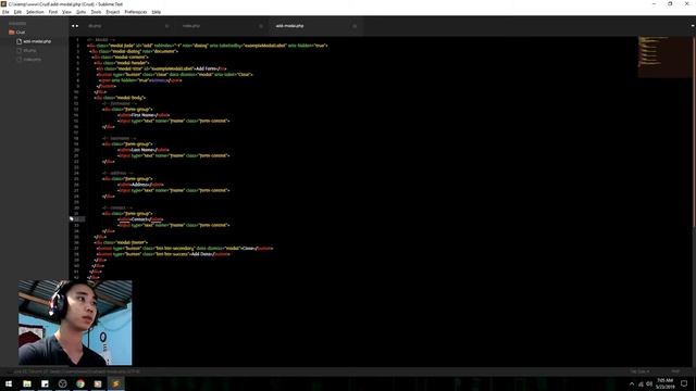 Insert Data Using Bootstrap 4 Modal with Javascript Alert