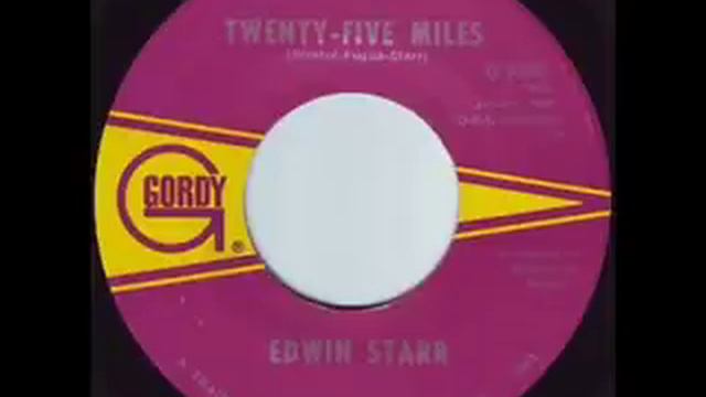 Edwin Starr. Twenty five miles. 1968. смотреть онлайн