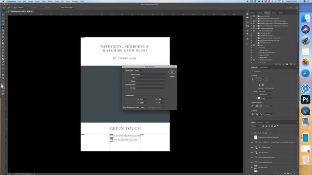 How to insert hyperlinks in Photoshop for PDF смотреть онлайн