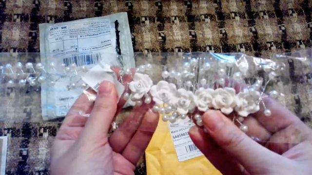 Фата и свадебные украшения из Китая алиэкспресс aliexpress смотреть онлайн