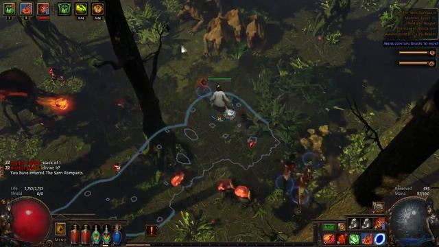 Path of Exile Bestiary Dervish Necromancer Gameplay 4 смотреть онлайн