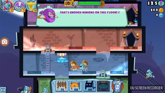 Не даём рыцарям спасти принцессу в игре castle Doombad смотреть онлайн