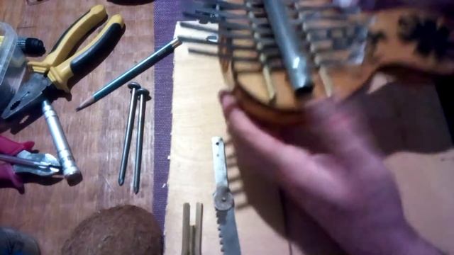 Калимба своими руками #1 из тыквы смотреть онлайн