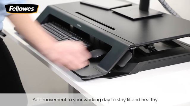 Introducing the Lotus™ LT Sit-Stand Workstation by Fellowes® смотреть онлайн