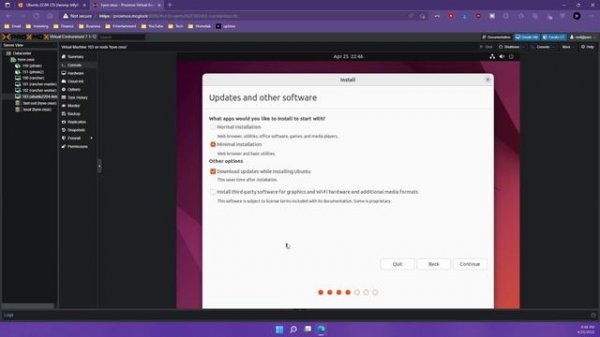 Install Ubuntu 22.04 on Proxmox