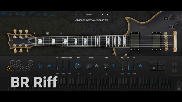 BR Riff - Ample Sound Guitare on PC смотреть онлайн