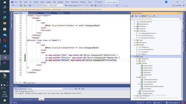 asp.net Mvc Core 6.0 E-Ticaret Projesi Slider Ekleme Control nesnesi içindeki CRUD İşlemleri Nedir смотреть онлайн