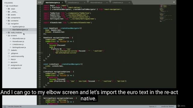 React Native, Build App with Dezzer API - Create a New Screen #9 смотреть онлайн