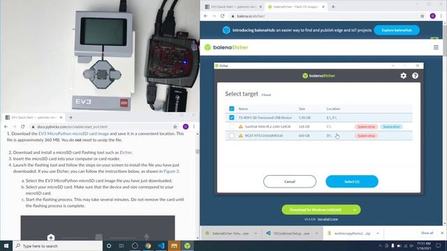 EV3: MicroPython and Visual Studio Code Setup | Ep 01 смотреть онлайн