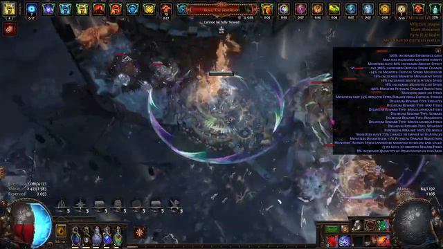 Wave 30 Simulacrum - Blade Vortex Occultist [PoE 3.23 Affliction] смотреть онлайн