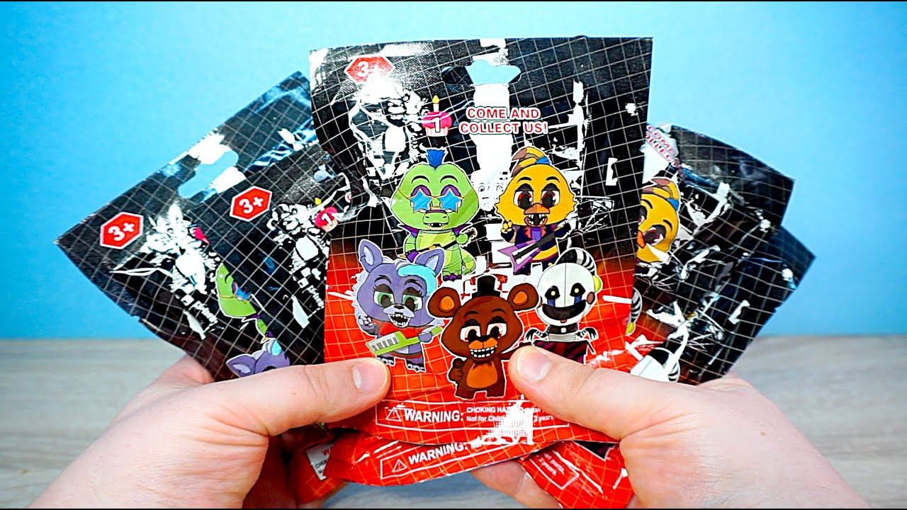 Пакетики сюрприз ФНАФ FNAF Security Breach смотреть онлайн