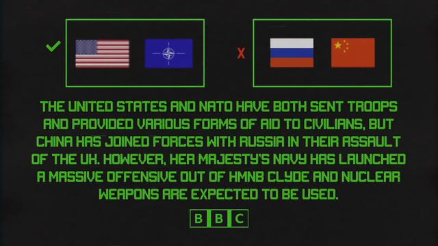EAS Scenario - Russia Invading UK - Emergency Alert System