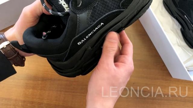 Balenciaga Triple S - сравнение с китайской копией! смотреть онлайн