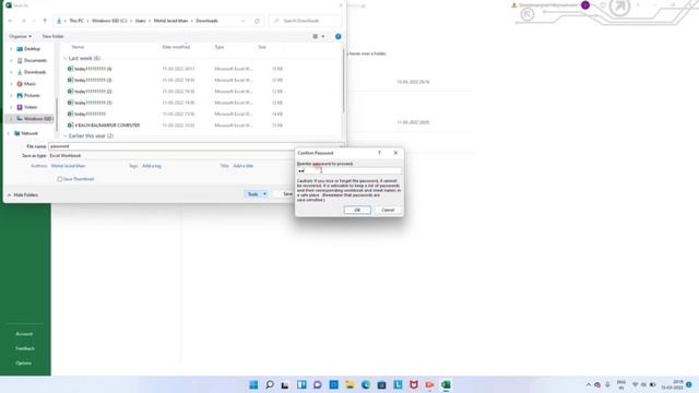 How To Set Password in Excel File | Set Password to Excel and Words File | Password Protect Excel смотреть онлайн