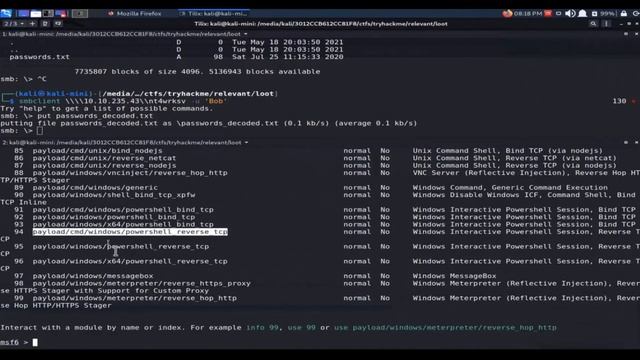 TryHackMe - Relevant Walk Through.