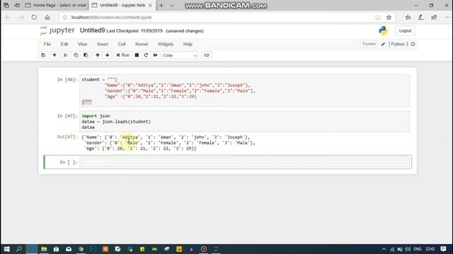 Pandas for Data Analysis: How to load the JSON file and excel file | Pandas read JSON file смотреть онлайн