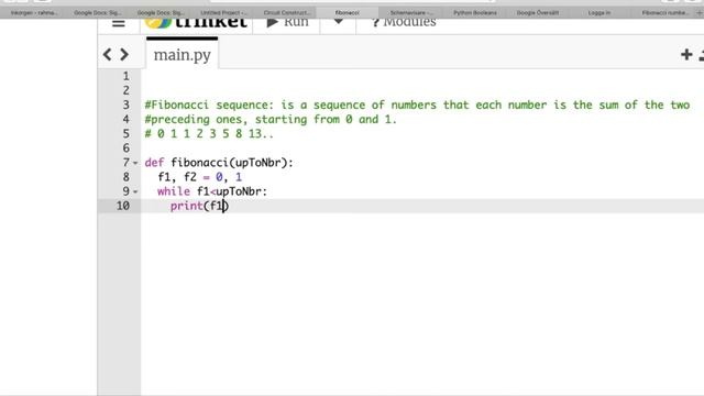 09 Python Tutorial for Beginners | Fibonacci Sequence смотреть онлайн