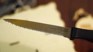 Серрейторная заточка ножа. Кратко.