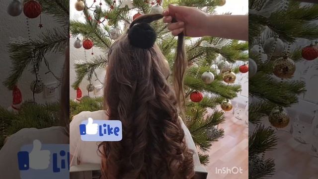 Прическа на школьный бал / Новогодняя прическа смотреть онлайн