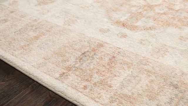 Loloi II Rosette Ros-03 Ivory - Terracotta Area Rug смотреть онлайн