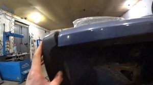 Ваз 2107, замена крыла и телевизора 3