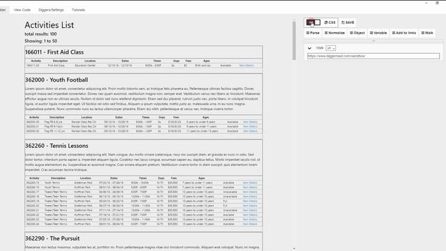 Excavator, Урок 2, Знакомимся с приложением