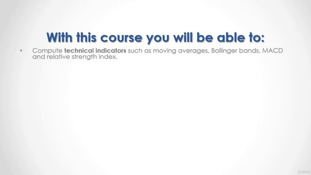 Stock Technical Analysis with Python - learn Python смотреть онлайн