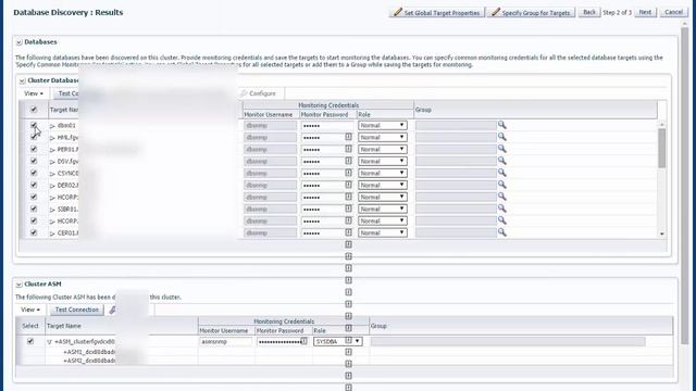 How import/discover many Oracle Instance at once in OEM 12C смотреть онлайн