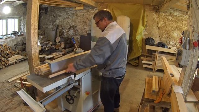 Как строгать доски. Фуганок - рейсмус MiniMax 410mm смотреть онлайн