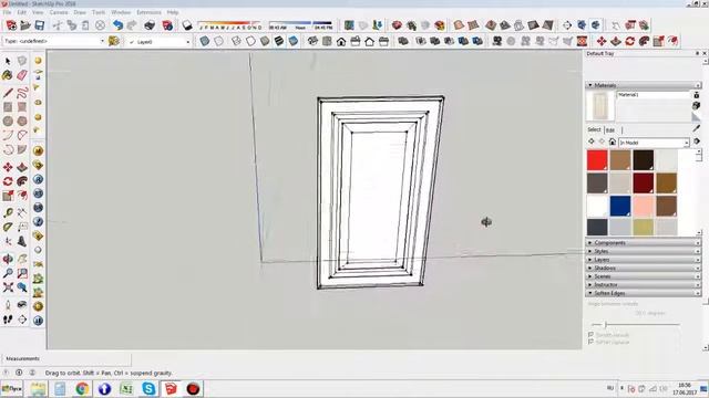 Рисуем фасад для кухни за 30 секунд в Sketch Up смотреть онлайн