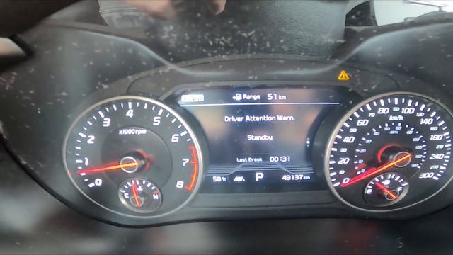 How to Enter Driver Attention Warning Display in Kia Stinger I ( 2017 - now ) смотреть онлайн