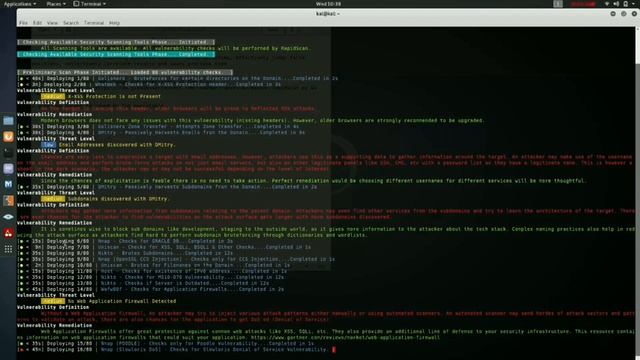 How to use rapid scan -The Multi Tool Web Vulnerability Scanner смотреть онлайн
