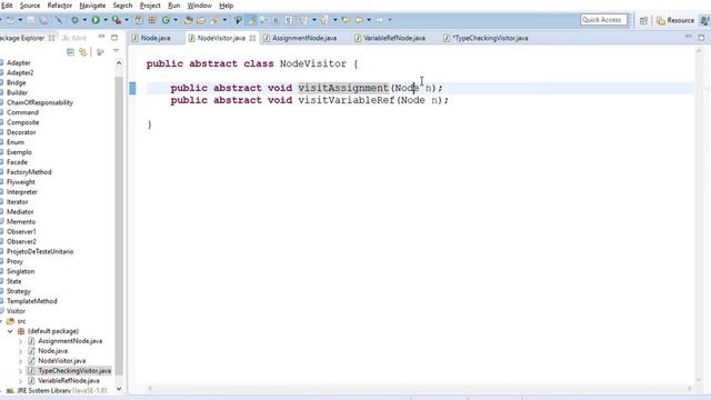 Implementação do Visitor em Java смотреть онлайн