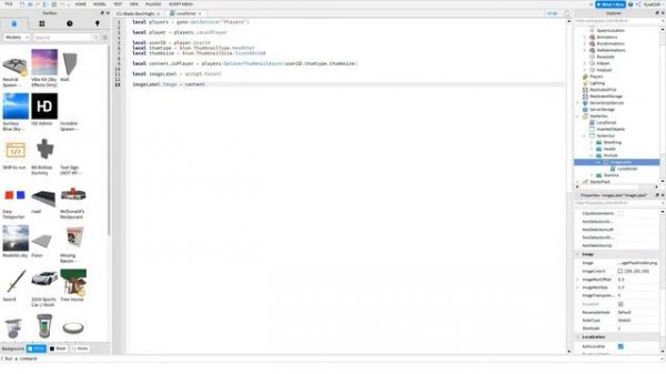КАК СОЗДАТЬ ПОРТРЕТ ИГРОКА И HEALTH BAR В ROBLOX STUDIO! // УРОКИ ПО РОБЛОКС СТУДИО! // Урок #23