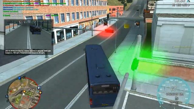 Работа водитель автобуса I LSpeed MTA:SA Server [РУС] #2 смотреть онлайн