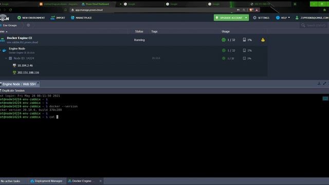 Deploy Zabbix บน ProEn-Cloud โดยใช้ Docker ? смотреть онлайн