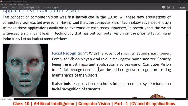 Computer Vision | Part - 1 | Computer Vision and its applications | Class 10 AI | CBSE Board Exam смотреть онлайн