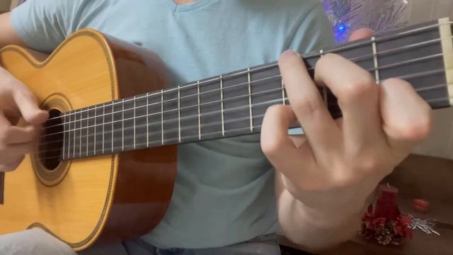 Топ 5 Зимних песен (новогодние) | Фингерстайл на гитаре (Fingerstyle Cover)(«Jingle Bells» и другие