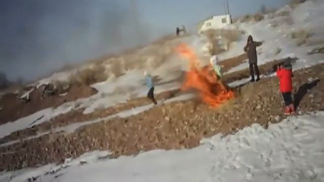 Масленица с квадрокоптера смотреть онлайн