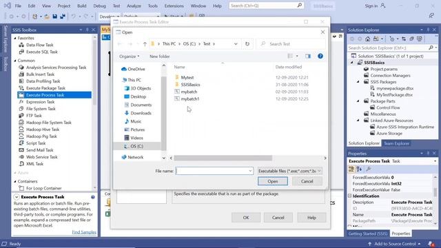 Execute Process Task | SSIS tutorial смотреть онлайн