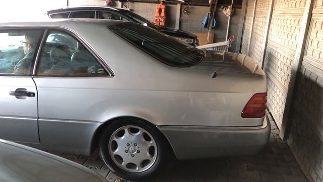 Mercedes Benz cl w140 c140 S500 1994r Cold start V8 смотреть онлайн