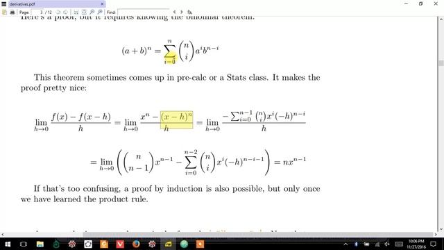 07.0.0 Power Rule, Calc with Python смотреть онлайн