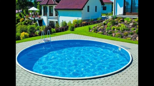 красивый бассейны дома